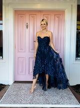 Grace & Hart Rosetta Gown in Navy