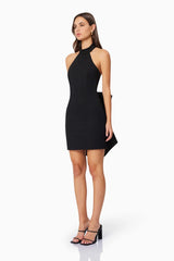 Elliatt Eden Cocktail Mini Dress | Black