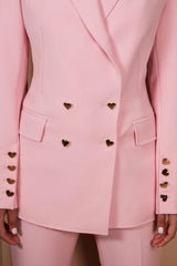 Mackenzie Mode Golden Hearts Suit | Pink